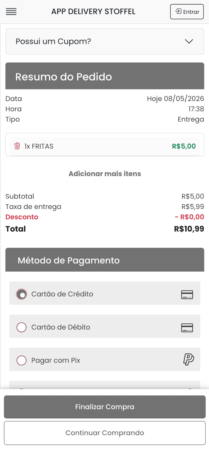 Pagamento