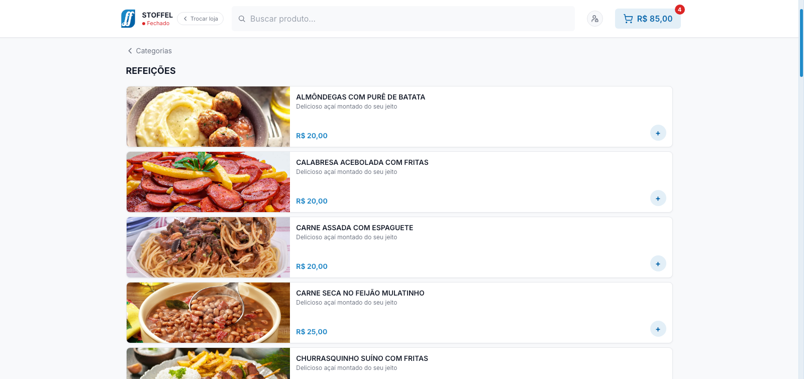 Produtos da Categoria
