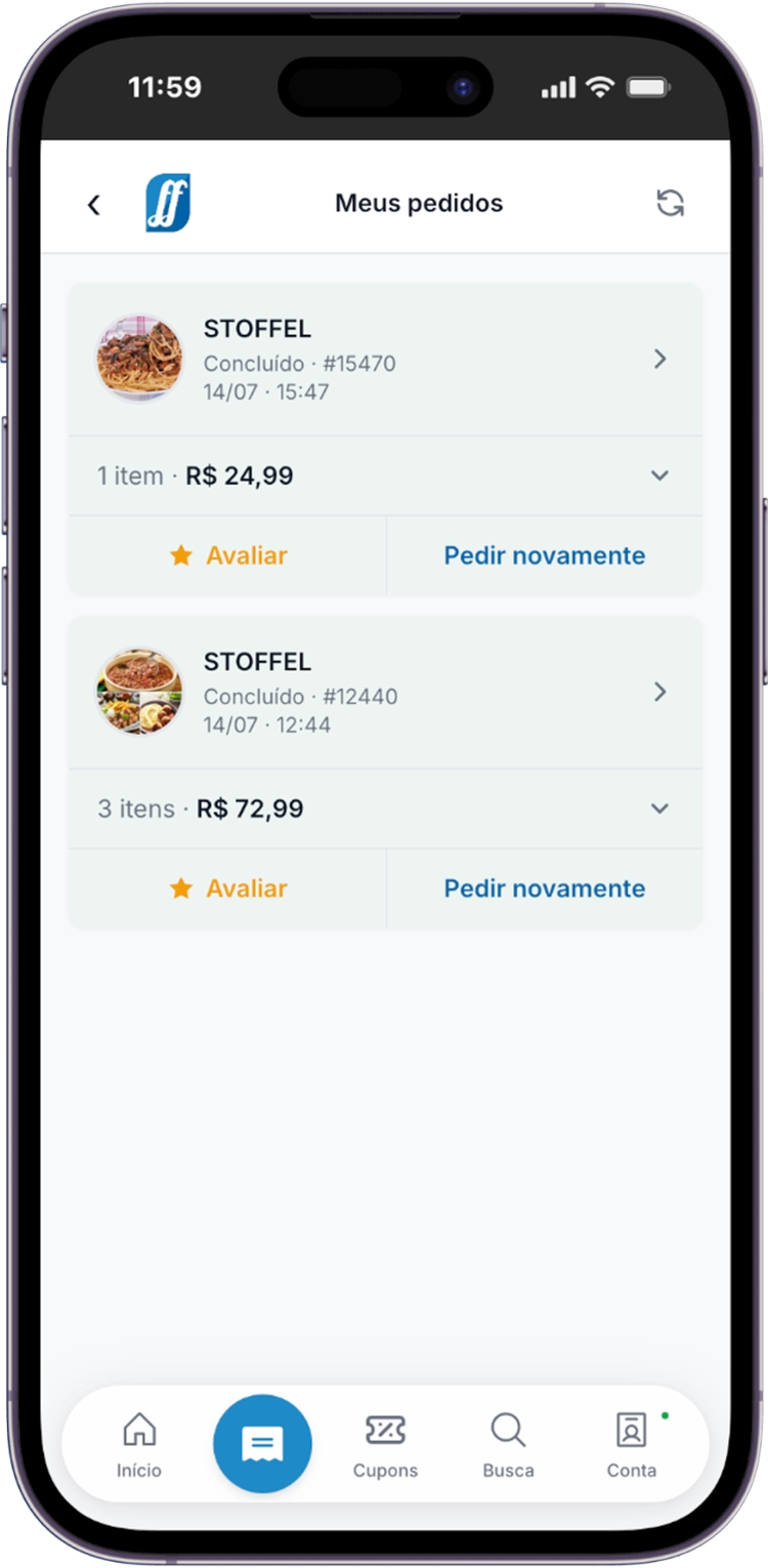 Meus Pedidos