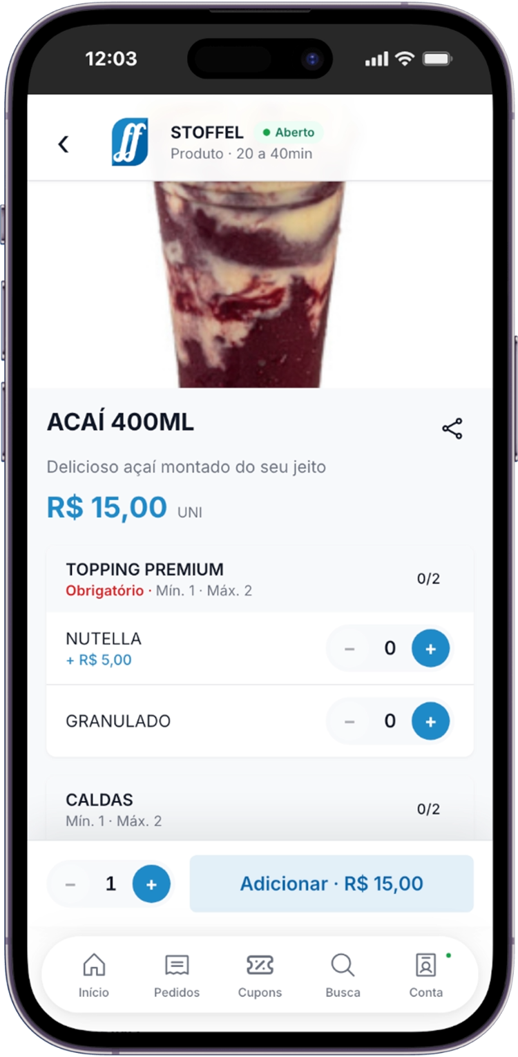 Complementos do Produto