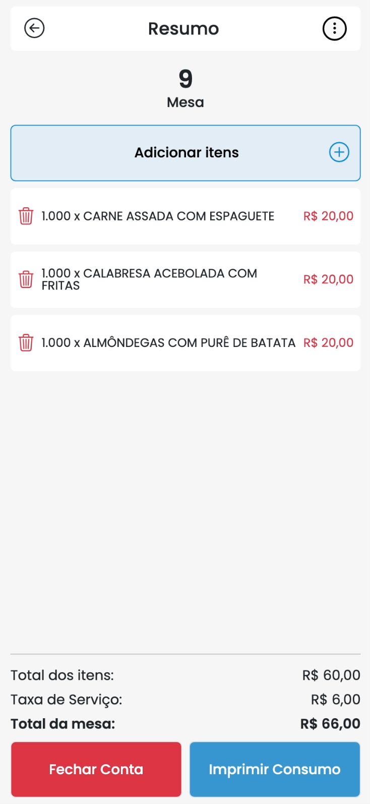 Resumo — Maquininha